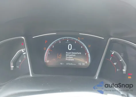 2019 Honda Civic Sport from USA, damaged, VIN 2HGFC2F88KH537936